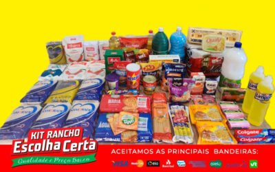 KIT RANCHO PREMIUM MÉDIO – São 2 Sacolas por apenas R$ 259,90